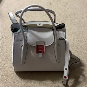 Michael Kors Bancroft Optic White Medium Satchel